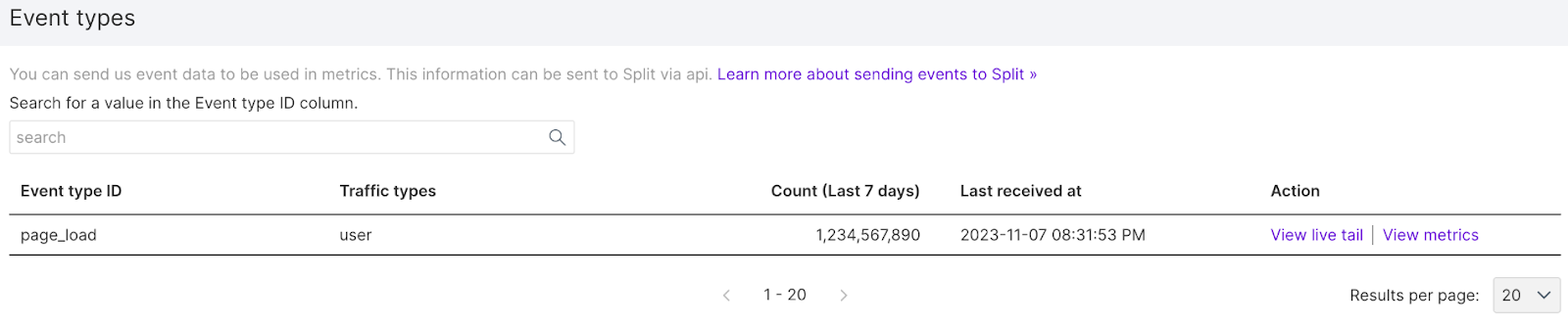 Applying Metric Filters